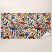 Serviette De Plage Alice au pays des merveilles (Devant)