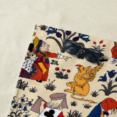 Serviette De Plage Alice au pays des merveilles (En situation)