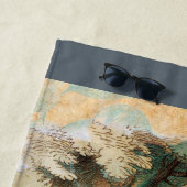 Serviette De Plage Alice au pays des merveilles Cheshire Cat Mad (En situation)