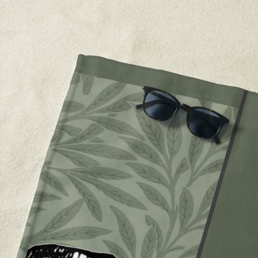 Serviette De Plage Alice volante au pays des merveilles (En situation)