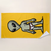 Serviette de plage Alien (Devant)