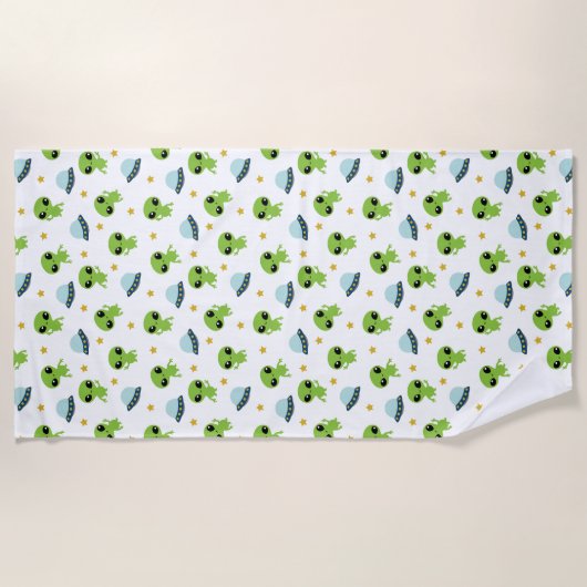 Serviette de plage Alien (Devant)