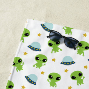 Serviette de plage Alien