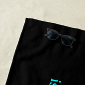 Serviette De Plage Alien gris, la vérité est là (En situation)
