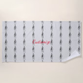 Serviette De Plage Alien UFO Thunder_Cove (Devant)