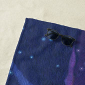 Serviette De Plage Alignement parfait du soleil et de la lune (En situation)