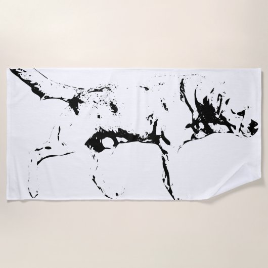 Serviette De Plage Aller de l'avant (Devant)