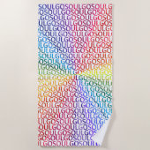 Serviette De Plage Allez Âme (Devant)