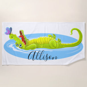 Serviette De Plage Alligator
