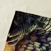Serviette de plage Alligator (En situation)