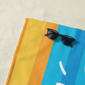 Serviette De Plage Aloha (En situation)
