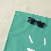 Serviette De Plage Aloha (En situation)