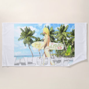 Serviette De Plage Aloha 01