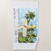 Serviette De Plage Aloha 01 (Devant)