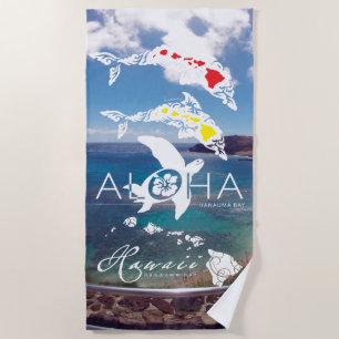 Serviette De Plage Aloha des îles Hawaii