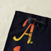 Serviette De Plage Aloha Hawaii (En situation)