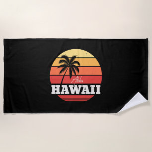 Serviette De Plage Aloha Hawaii