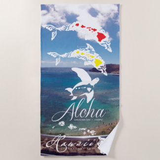 Serviette De Plage Aloha Hawaii
