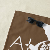 Serviette De Plage Aloha îles d'Hawaï (En situation)