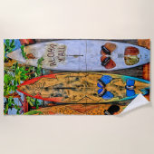 Serviette De Plage Aloha Yall (Devant)