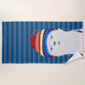 Serviette de plage Alpaca (Devant)
