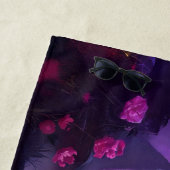 SERVIETTE DE PLAGE ALPHA CHICK (En situation)