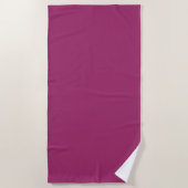 Serviette De Plage Amarant (M&P) (couleur unie) (Devant)