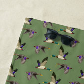 Serviette De Plage Amateurs de canard de Mallard (En situation)