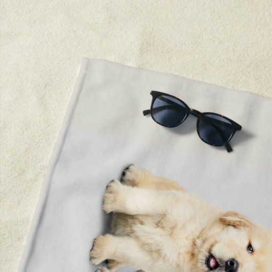 Serviette De Plage Amateurs de chiens (En situation)