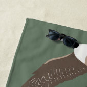 Serviette De Plage Amateurs d'oiseaux Canada Oies Illustration person (En situation)