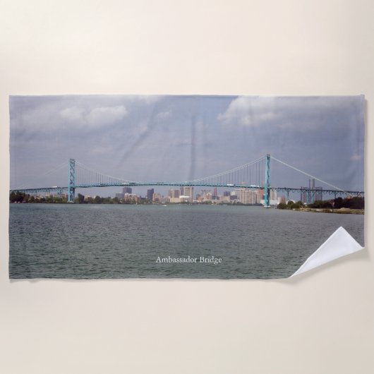 serviette de plage Ambassador Bridge (Devant)