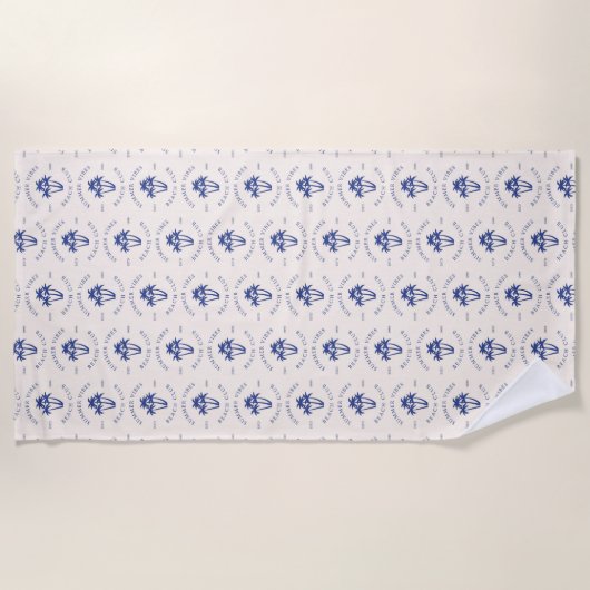 Serviette De Plage Ambiance estivale (Devant)