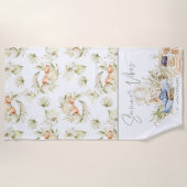 Serviette De Plage Ambiance estivale | Week-end de célibat Boho (Devant)