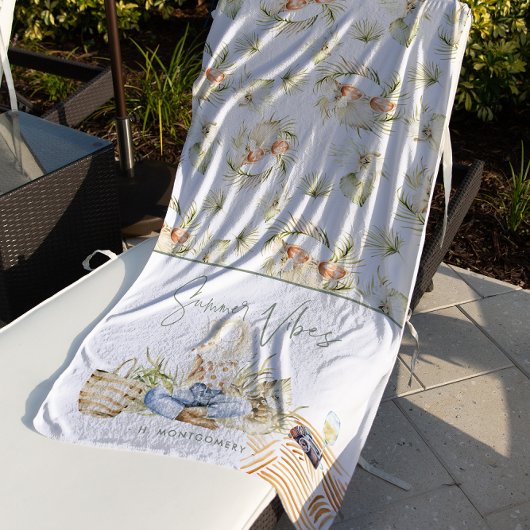 Serviette De Plage Ambiance estivale | Week-end de célibat Boho