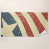 Serviette De Plage Américain (Devant)