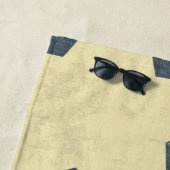 Serviette De Plage Américain (En situation)