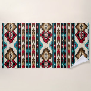Serviette de plage amérindienne