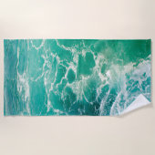 Serviette De Plage Âmes de la mer 2. (Devant)