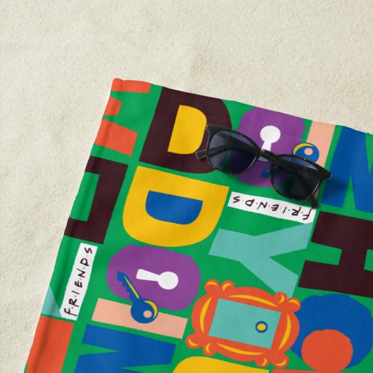 Serviette De Plage AMIS™ | Comment faire un Motif dynamique (En situation)