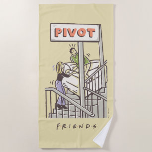 Serviette De Plage AMIS™ Ross et Rachel PIVOT