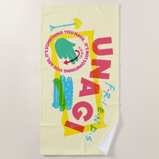 Serviette De Plage AMIS™ Unagi (Devant)