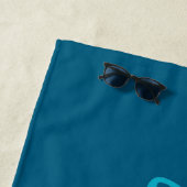 Serviette De Plage Amour d'été (En situation)