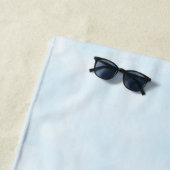 Serviette De Plage Amour du perroquet (En situation)