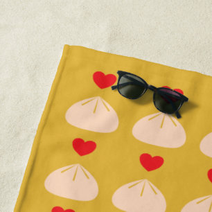 Serviette De Plage Amour Dumpling Longan Beach Towel