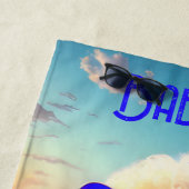 Serviette De Plage Amusant Moderne tendance Cute Goldendoodle Chien T (En situation)