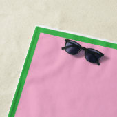 Serviette de plage amusante pour lecteurs (En situation)