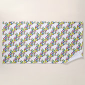 Serviette De Plage Amusement au soleil (Devant)