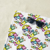 Serviette De Plage Amusement au soleil (En situation)