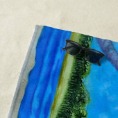 Serviette De Plage Amusement au Sun Run (En situation)