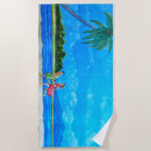 Serviette De Plage Amusement au Sun Run (Devant)